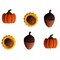 Buttons Galore Flatback Embellishments for Crafts - It's Fall Y'all - 18 Pieces